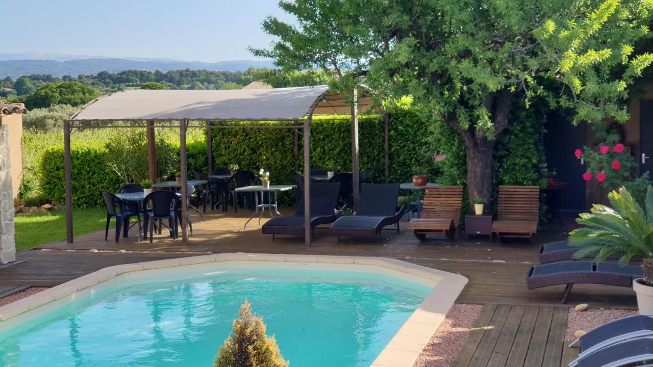 Le Jardin D'Ivana Chambres D'Hotes B&B Avec Piscine Chauffee Оппед Экстерьер фото