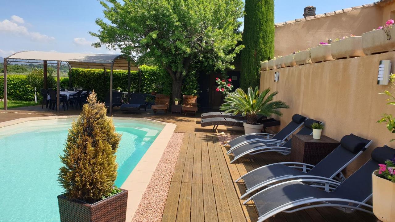 Le Jardin D'Ivana Chambres D'Hotes B&B Avec Piscine Chauffee Оппед Экстерьер фото