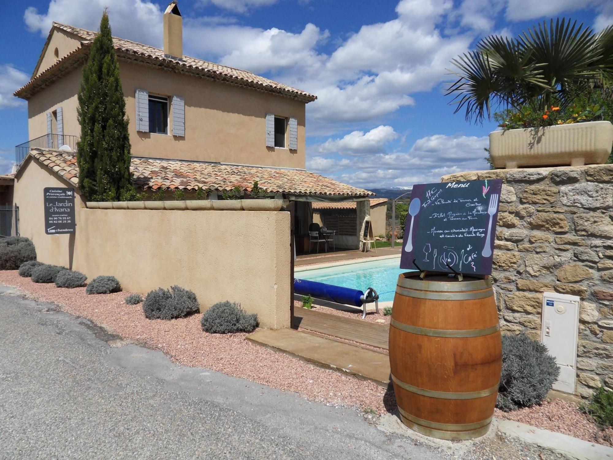 Le Jardin D'Ivana Chambres D'Hotes B&B Avec Piscine Chauffee Оппед Экстерьер фото